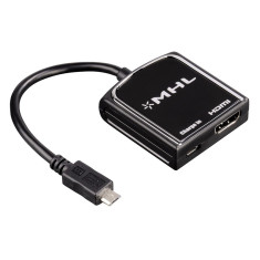 Adaptor MHL Hama, mufa micro USB inclusa foto