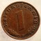 2.506 GERMANIA WWII 1 REICHSPFENNIG 1939 F