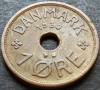 Moneda istorica 1 ORE - DANEMARCA, anul 1930 * cod 2209, Europa