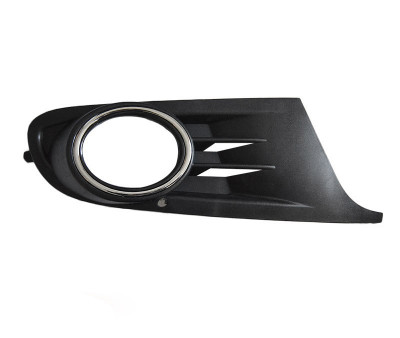 Grila spoiler Vw Golf 6 5K1 10.2008-2013, partea Dreapta capac 5K0853666 cu gaura pentru proiector , cu inel cromat Kft Auto foto