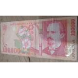 Romania postdecembrista 100000 lei 1998