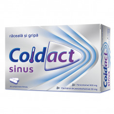 COLDACT SINUS 500MG/30MG CT*20 CPR