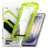 Folie de protectie Ecran Ringke Easy Slide pentru Samsung Galaxy S26 Plus S947, Sticla Securizata, Full Glue, Set 2 bucati