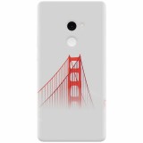 Husa silicon pentru Xiaomi Mi Mix 2, Red Bridge In Clouds