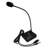 Cumpara ieftin Microfon conferinta Weisre M-180, stativ, unidirectional, condensator, cardioid/omni, XLR/USB, 100-10000Hz, -30dB, 150g, negru/argintiu