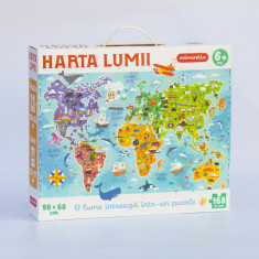 Joc educativ Mimorello - Harta Lumii