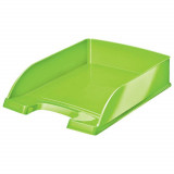 Tavita Documente Leitz Wow, A4, Plastic, Verde Metalizat, Suport Documente Leitz Wow, Tavita pentru Documente, Suport pentru Documente, Suport Birou D