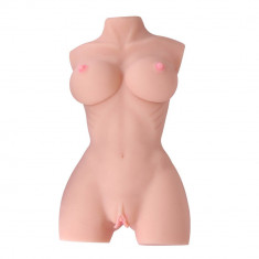 Double Hole 3D - Masturbator Realistic Corp de Femeie, 7,5 kg