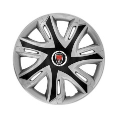 Set 4 capace roti Supernova silver/black R16 pentru gama auto Rover