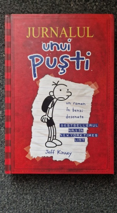 JURNALUL UNUI PUSTI - Jeff Kinney (vol. 1)