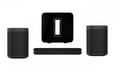 Pachet Sistem BEAM SONOS + 2 Boxe One Gen2 + Subwoofer SUB Black foto