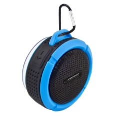 Boxa portabila 3.0 Esperanza Country, card microSD, conectare wireless, 250mAh, 280Hz-16kHz, 3W, 5V, 8,5 x 5cm, negru/albastru foto