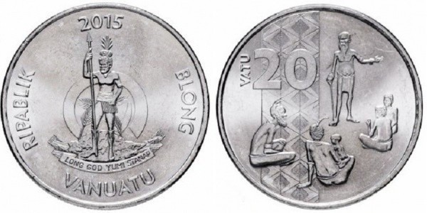 Vanuatu 2015 - 20 vatu aUNC