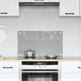 vidaXL Contrablat bucătărie gri deschis 70x40x0.6 cm sticlă securizată
