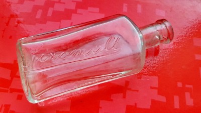 G254-Sticla farmacie veche SIROMALT-Romania imperiul austro- maghiar stare foarte buna.Perioada anii 1900, maxim interbelica. foto