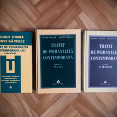Tratat de psihanaliza contemporana, vol. I+II+III - Helmut Thoma, Horst Kachele