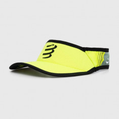 Compressport sapca cozoroc Visor Ultralight culoarea galben, modelator, XHWU3897