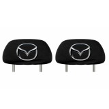 Set 2 huse tetiere negre, pentru gama auto MAZDA