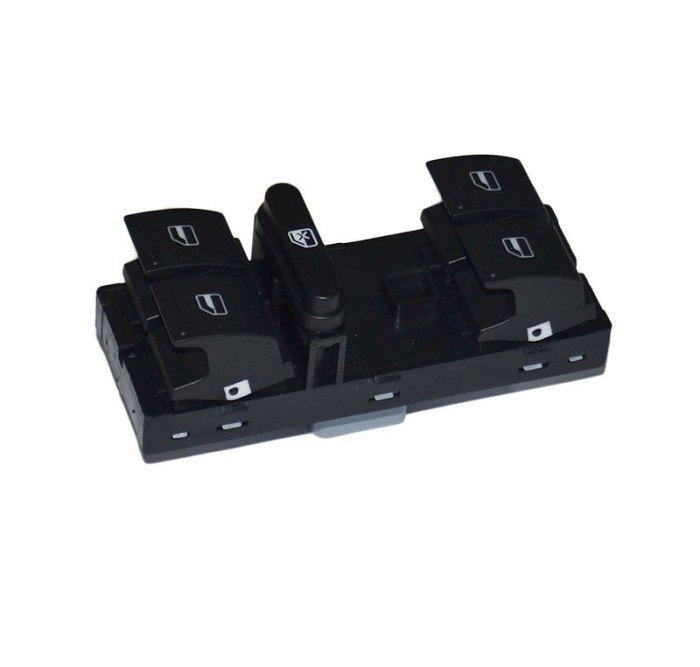 Comutator macara geam Seat Altea (5p1/5), Ibiza (6j), Leon (1p1), Toledo (5p2); VW Amarok (N817), Golf V (1k) / V Plus (5m) / VI (5k), Jetta (1b/1k5/