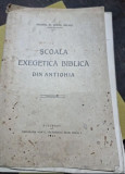 SCOALA EXEGETICA BIBLICA DIN ANTIOHIA-PREOT DR. MIHAIL BULACU