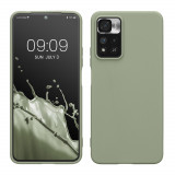 Husa Kwmobile pentru Xiaomi Redmi Note 11 Pro Plus 5G, Verde, Silicon, 58095.172, Carcasa