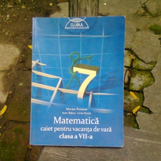 MATEMATICA PENTRU CLASA A-VII-A-MARIUS PERIANU- IOAN BALICA- DUMITRU SAVULESCU