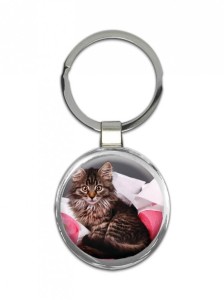 Pisica : Cadou Breloc : Hartie igienica draguța Animal Kitten 
