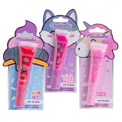 Set 3 bucati gloss de buze pentru fetite Juicy World, Martinelia 35076, 21ml foto