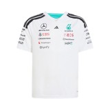 Mercedes AMG Petronas tricou de copii white official Teamline Replica F1 Team 2026 - 140 cm (dětsk&eacute;)