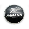 Emblema Sigla BMW Haman 82mm Capota Portbagaj Seria 1 3 5 7 X3 X5 X6 Gri Negru
