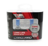 Set de 2 becuri Halogen H7, 100W +130% Intensitate - LONG LIFE - CARGUARD