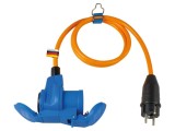 Prelungitor alimentare AS SCHWABE 3G2,5mm&sup2; 1,5m portocaliu 16A cod 62436