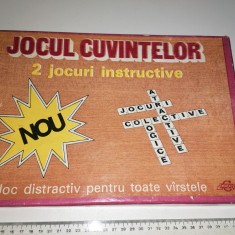 JOC VECHI ROMANESC - JOCUL CUVINTELOR - 2 JOCURI INSTRUCTIVE