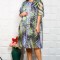 Rochie de voal Floris Color - 54Marimea