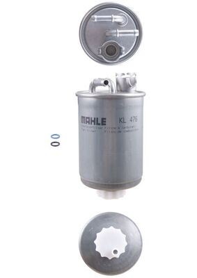 MAHLE KL 476D filtru combustibil foto