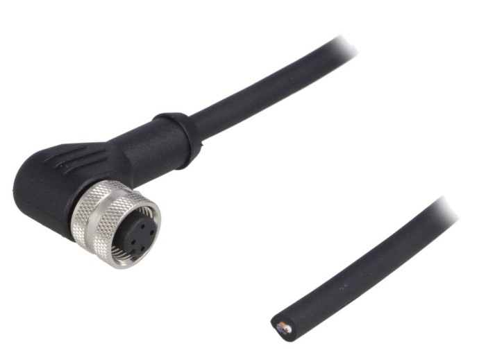 Conector M12 mamă 4 pini IP67