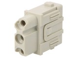 Conector HDC mamă 3P 40A 690V