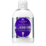 Kallos Blueberry șampon regenerator pentru par uscat, deteriorat si tratat chimic 1000 ml