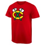 Chicago Blackhawks tricou de bărbați Team Alternate Logo red - S, Fanatics Branded
