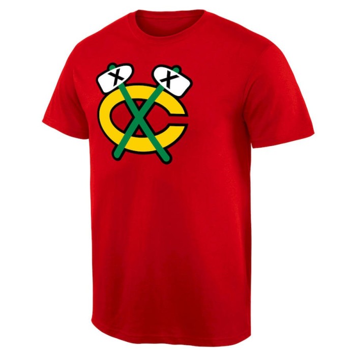 Chicago Blackhawks tricou de bărbați Team Alternate Logo red - L