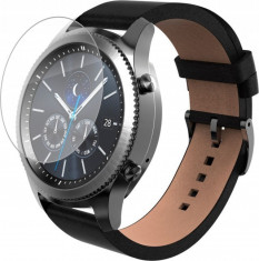 Folie de protectie iUni pentru Smartwatch Samsung Gear S3 Plastic Transparent foto