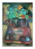 Tablou Radu Mihai Ignat, Tempera pe H&acirc;rtie, 67x47 cm, Fără Titlu, Pictură Rom&acirc;nească, Expoziție UAP 2014