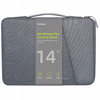 Innostyle Torba Na Laptopa 14&amp;amp;quot; Wodoodporna Etui Omniprotect Plus Szara foto
