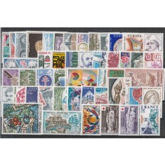 An complet 1976 Franta MNH - fara seriile cu cifre