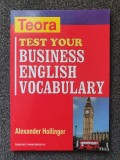 TEST YOUR BUSINESS ENGLISH VOCABULARY - Hollinger