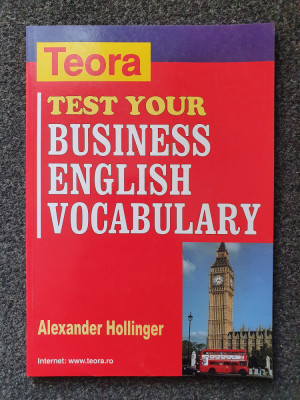 TEST YOUR BUSINESS ENGLISH VOCABULARY - Hollinger foto