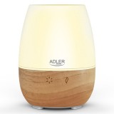 Difuzor de arome cu ultrasunete Adler, 130 ml, lumina ambientala 7 culori