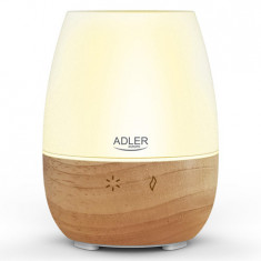 Difuzor de arome cu ultrasunete Adler, 130 ml, lumina ambientala 7 culori foto