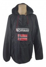 Geaca neagra de ploaie Geographical Norway foto