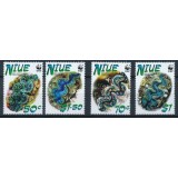 NIUE 2002 WWF FAUNA PROTEJATA SCOICI